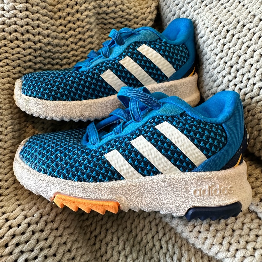 Adidas Toddler Blue Sneakers